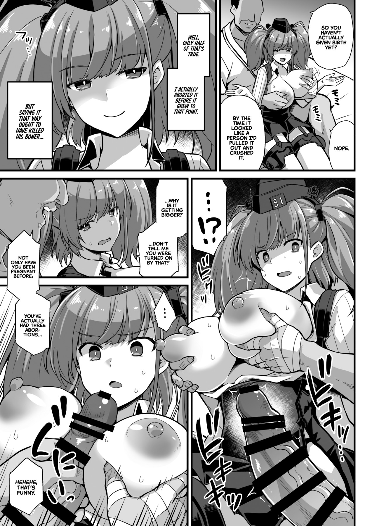 hentai manga The Night Before the Shipgirl\'s New Post - Atlanta\'s Voluntary Breast and Sexual Service